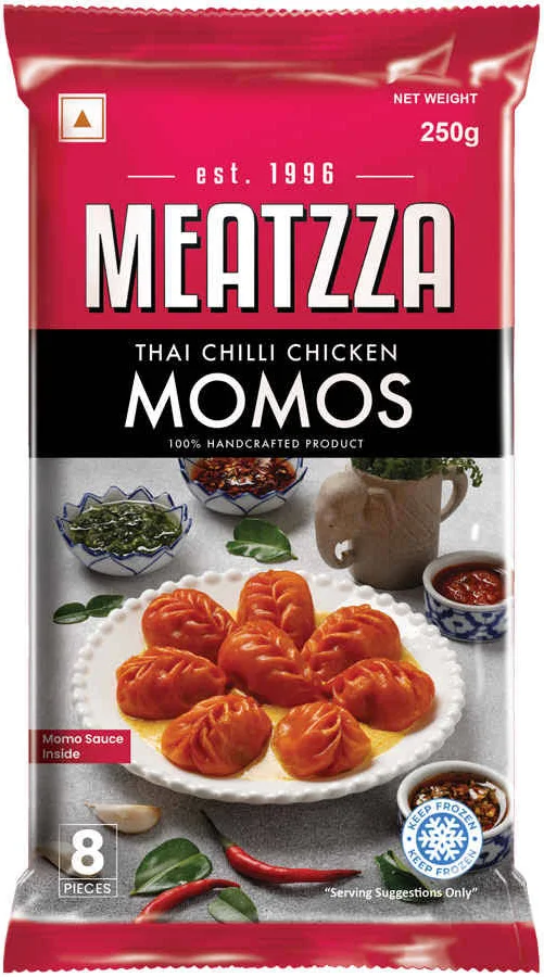 Meatzza Thai Chilli Chicken Momos 250 g